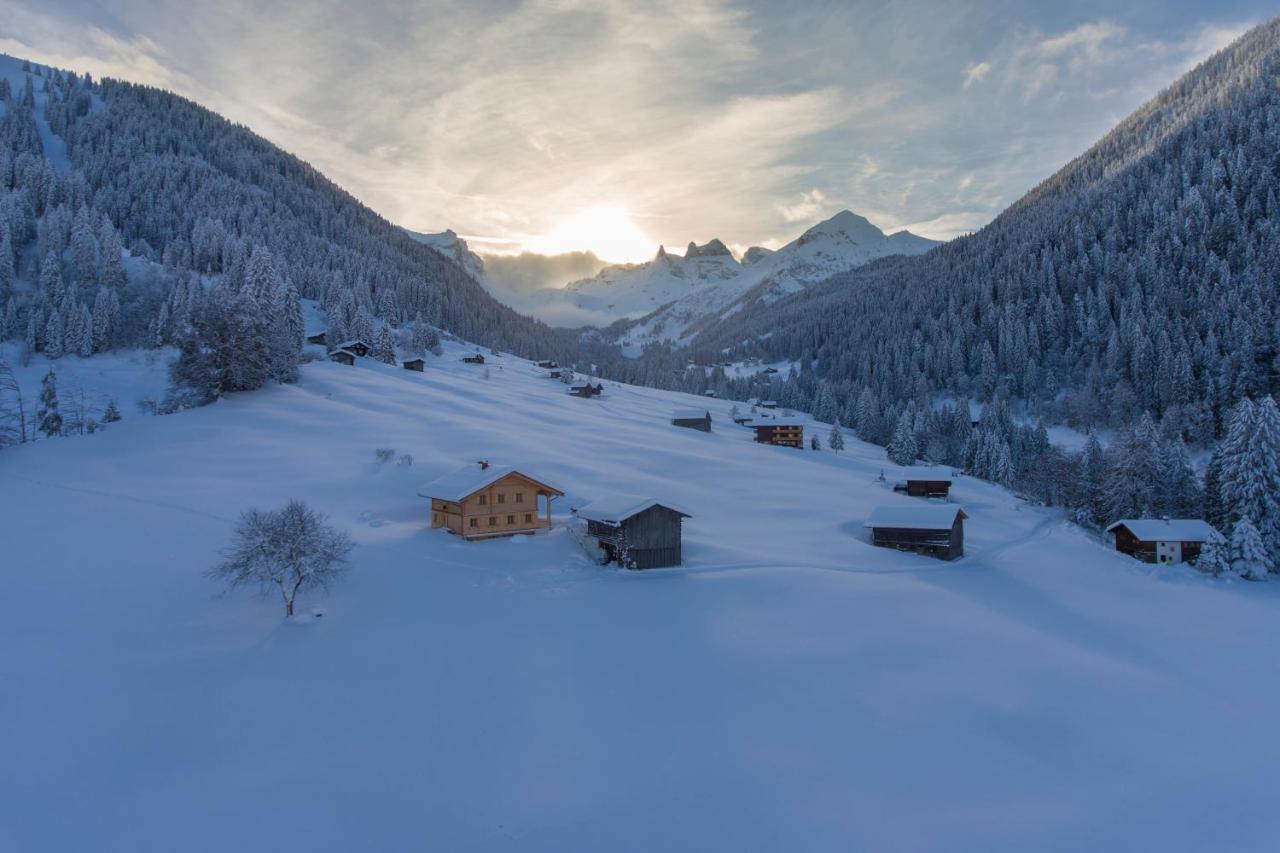 Chalet Berghaus Gauertal Schruns Ngoại thất bức ảnh